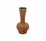 (52571065)VASE-Wooden Fluted Neck w|Round Base