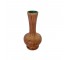 (52571065)VASE-Wooden Fluted Neck w|Round Base