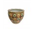 (50030561)PLANTER-Antique Chinese Multi-Colored Checkered Planter