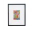 (HDEW0101)FRAMED DRAWING-Multi-Colored Symmetrical Kaleidoscope Drawing