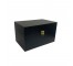 (52410682)BOX w|LID-Black Box w|Gold Latch Lock