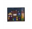 (8521PJ26)FRAMED ART-Suburban Night Painting