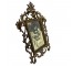 (52200446)PICTURE FRAME-Antique Rectangular Ornate Brass Frame