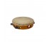 (59110012)TAMBOURINE-Small Natural Wood Tambourine