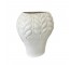 (52571073)VASE-Mid-Century White Ceramic Vase