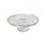 (23050246)CAKE STAND-Vintage Pressed Cut Glass w|Pedestal