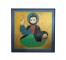 (LWCA0150)CLEARED ART-Painting of Guru on Gold Background