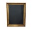 (85210744)PRINT-Solid Black Art w|Brass Frame