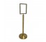 (89300016)Small Sign Holder-Gold Finish