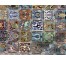 (12'9"x9')Moroccan Tile Rug
