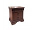 (40070182)NIGHT STAND-Mahagony (3) Drawer w|Rope Detail