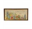 CLEARED ART-Horizontal Frame of Needlepoint Wildflowers
