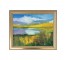 PRINT-Painting of Landscape w|Pond in Center