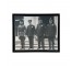 PRINT-Vintage Black & White Photo of 4 Officers