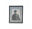 PRINT-Vintage Black & White Portrait of Chief of Police