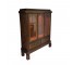 HUTCH-Fruitwood Asian Hand-Painted Chinoiserie 3 Door & 2 Drawer Hutch