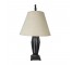 TABLE LAMP-Skinny Metal Cage w|Diamond Motif
