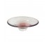(25677082)DECORATIVE BOWL-Oval Purple Carnival Glass