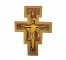 (52730090)WALL HANGING-Italian Artisanal Crucifix Cross of San Damiano