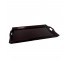 (25340450)TRAY-Rectangular Mahogany Finish Tray w|Handle Holes
