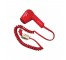 (33450016)HAIR DRYER-Vintage Mini Travel Red Hair Dryer