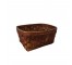 (25020274)BASKET-Woven Rectagular Basket-No Handle