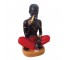 (52170149)STATUE-Papa Candelo-Man Smoking Pipe