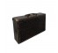 (64080305)SUITCASE-Distressed Faux Croc Cassette Holder