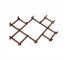 (40270074)COAT RACK-Wall Mount Adjustable Wooden Coat Rack