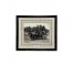 (85210778)PRINT-Vintage Black & White "Lake Tahoe Stage"-Men on Horse Wagon