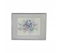 (85210782)PRINT-Pink & Blue Floral Watercolor