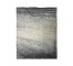 (57020939)RUG-8'x10' Black & White Ombre Plush Rug