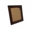 (52200474)PICTURE FRAME-Wooden Frame w|Black Metal Detail