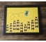 Framed Poster-Lavender Beeline Yellow |Black Frame