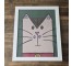 (8521PJ57)Martini Nose Cat |Gucci Colors |White Frame