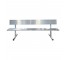 BLEACHERS-Aluminum Bench w|Back Support