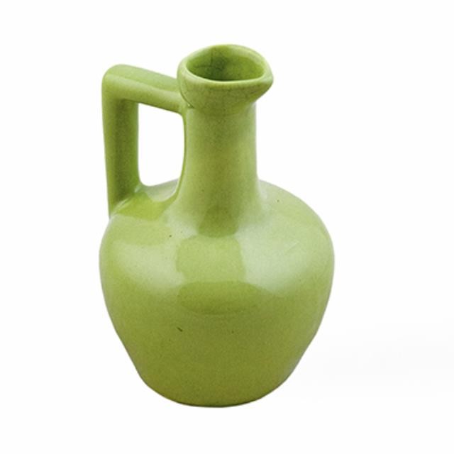 PITCHER S/S GREEN HANDLE