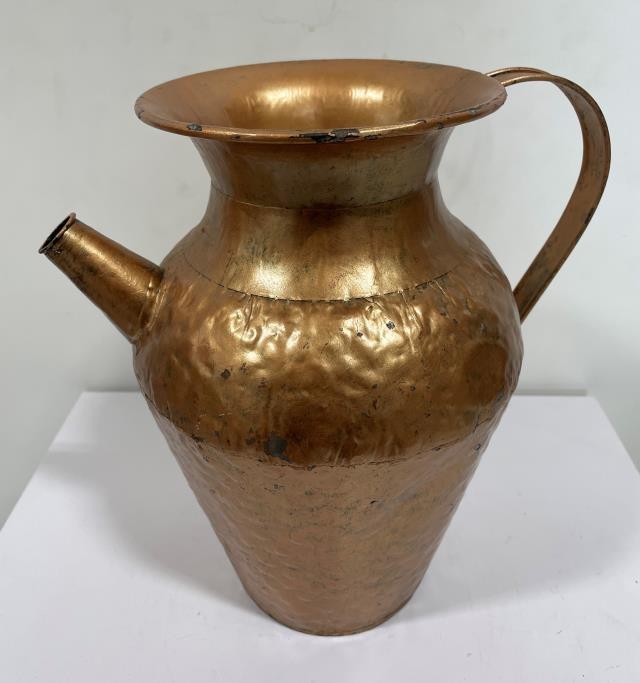 WATER PITCHER-Antique Copper