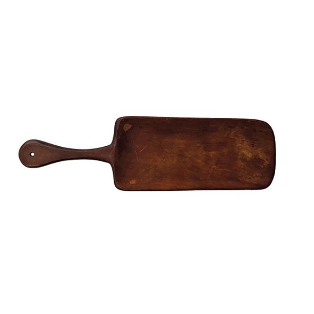 BREAD BOARD-CHERRY WOOD W|HANDLE