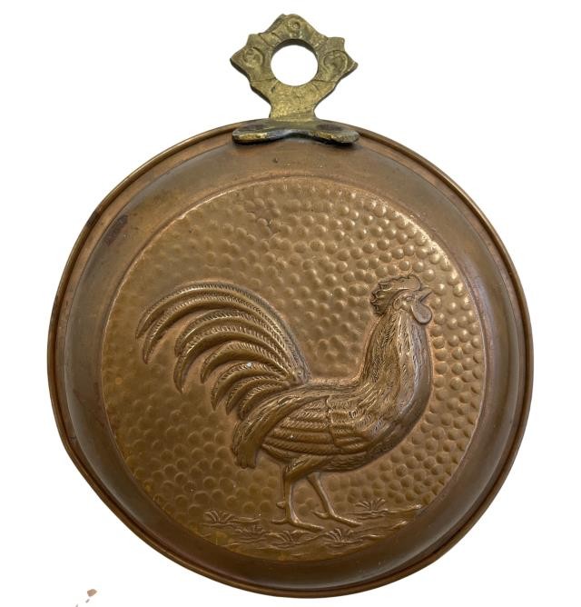 MOLD-COPPER ROOSTER W/HANGER