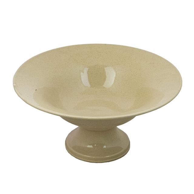 FOOTED BOWL-Molin Coffee Glaze (Large)