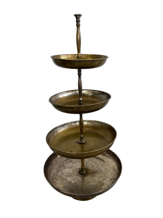 PASTRY-CADDY-4TIER-SLVR