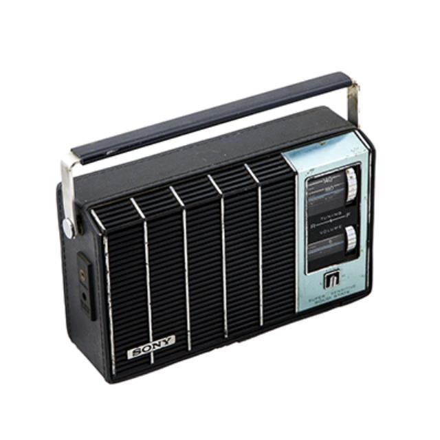 Sony Transistor Radio Blk/Silve