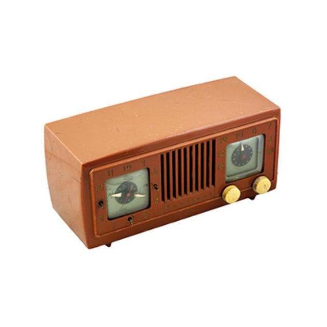 Sentenial Clock Radio/Orange