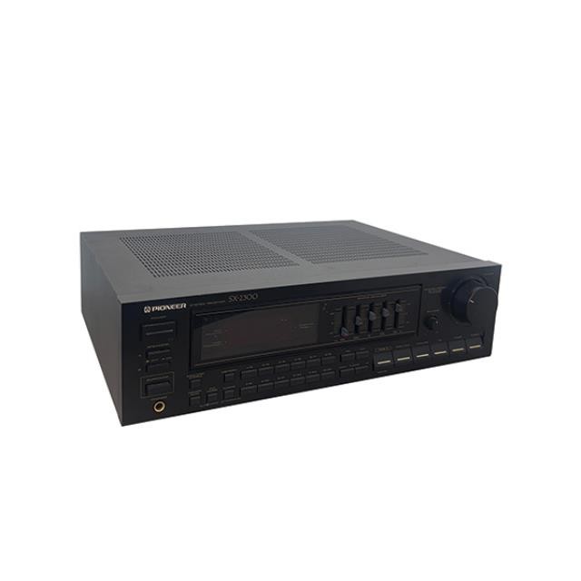 (33420007)RECEIVER-Black Pioneer Stereo Receiver