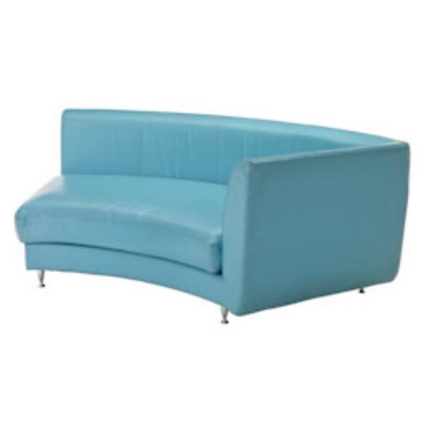 SOFA-RAF-BLUE KIDNEY-Chrome