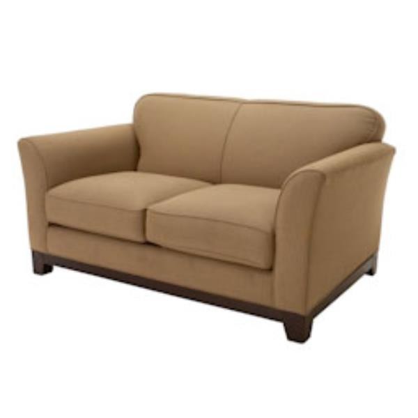 LOVESEAT-ESPRESSO TWEED