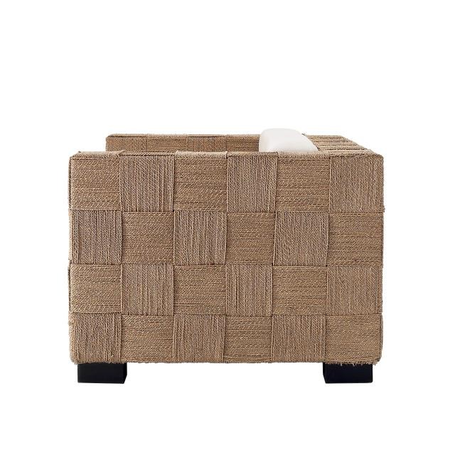 LOVESEAT-71"Woven SeaGrass