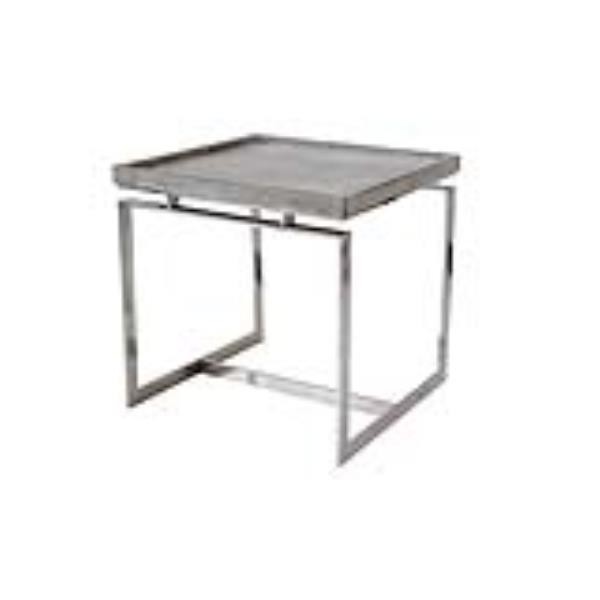 Side table Whitewash Tray top/