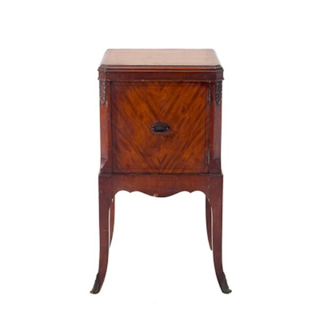 NIGHT STAND-PR-1DOOR DECO BURL